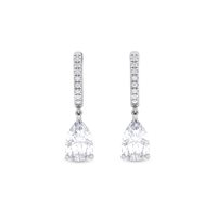 Orecchini Ama in Oro bianco Diamante Lab Grown 2.10 Ct AMA-OR-203-72-1 - AMA-OR-203-72-1